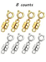 Magnetic Necklace Clasps & Converters, Fashionable Magnet Jewelry Clasps for Bracelet Necklaces Chain, Durable Jewelry Access...