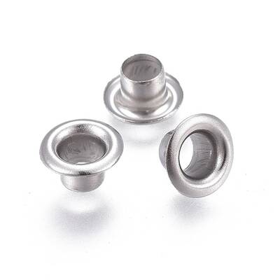 Tarnish Resistant European Style 201 Stainless Steel Eyelet Core