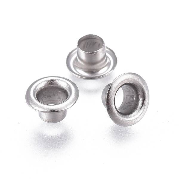 Tarnish Resistant European Style 201 Stainless Steel Eyelet Core