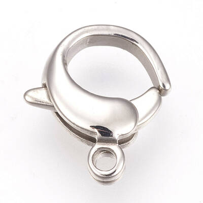 Tarnish Resistant 304 Stainless Steel Lobster Claw Clasps