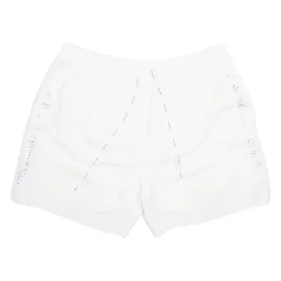 CALVIN KLEIN Mens Swimming Shorts White 2XL W35