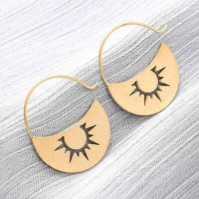 304 Stainless Steel Dangle Earrings