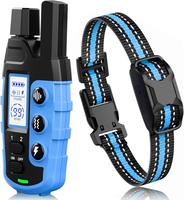 【Summer Sale】Dog Shock Collar - 3300Ft Training Collar with Remote for 5-120lbs Small Medium Large Dogs Rechargeable Wate...
