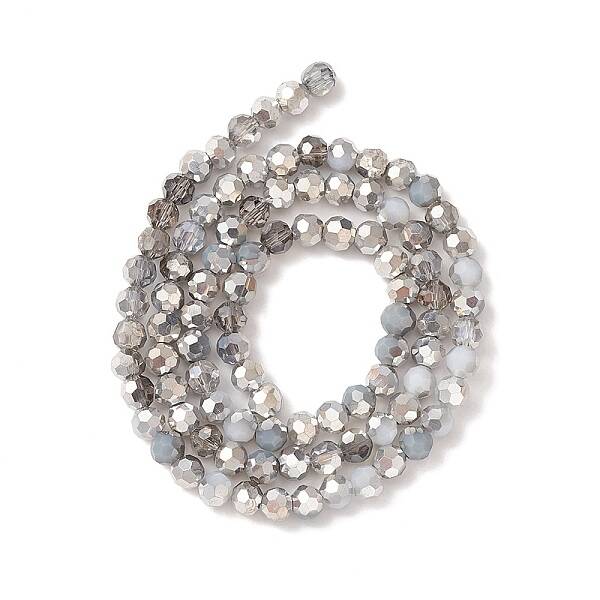 Electroplate Glass Beads Strands
