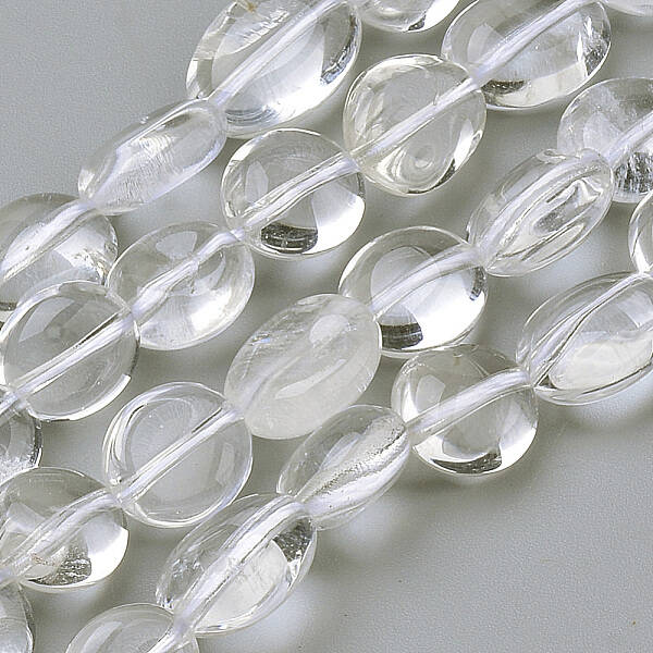Natural Quartz Crystal Beads Strands