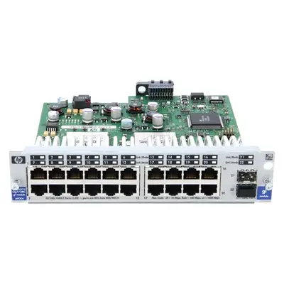 J4908-61001 HP ProCurve 4100GL 20 x Ports 1000Base-T + 2 x Ports SFP mini-GBIC Network Switch Module
