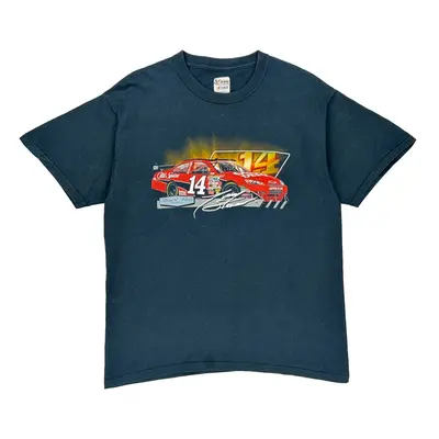 Chase Authentics Nascar T-Shirt - Large Black Cotton