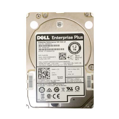 044VRV Dell 1.2TB 12Gb/s SAS 10000 2.5-Inch Hard Drive