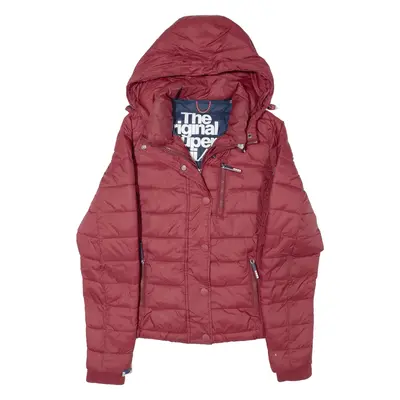 SUPERDRY Jacket Red Womens M