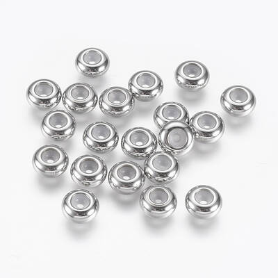 201 Stainless Steel Beads