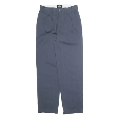 DICKIES Chino Mens Trousers Blue Regular Straight W30 L32