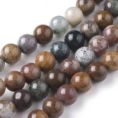 Natural Ocean Jasper Beads Strands