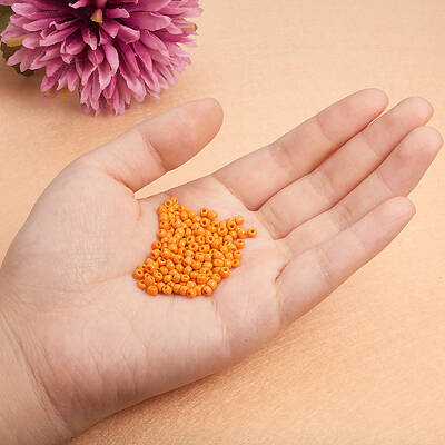8/0 Round Glass Seed Beads