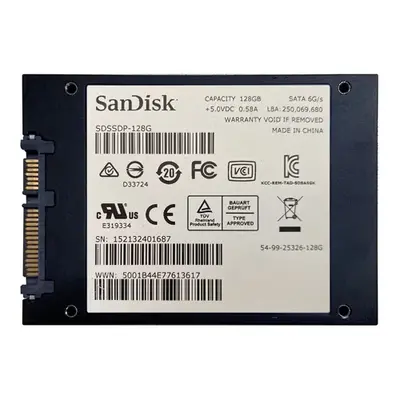 SDSSDP-128G SanDisk 128GB Multi-Level Cell SATA 6Gb/s 2.5-Inch Solid State Drive