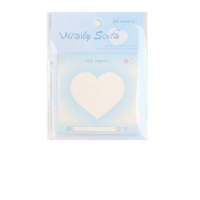 40 Sheets Cute Memo Pad Sticky Notes