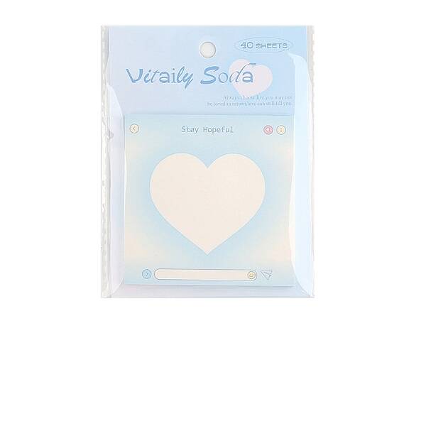 40 Sheets Cute Memo Pad Sticky Notes
