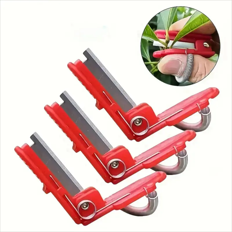 Multifunctional Handheld Thumb Cutter, Portable Mini Garden Pruning Tool, Practical Pruning Tools for Tea Picking, Garden Too...