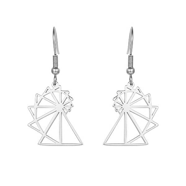 Non-Tarnish 304 Stainless Steel Dangle Earring