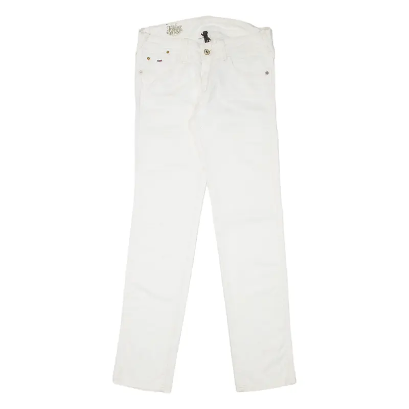 TOMMY HILFIGER Sophie Womens Jeans White Slim Straight W26 L32