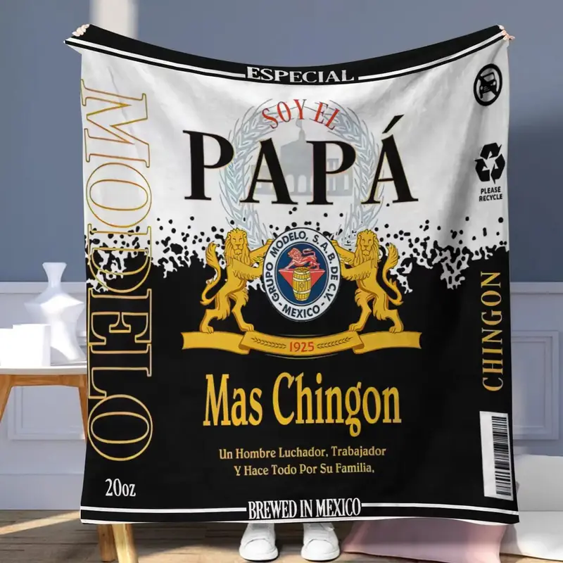 Letter Print Throw Blanket, Colorful Pattern Soft Warm Throw Blanket, Air-conditioned Room Warm Nap Blanket for Home Office T...