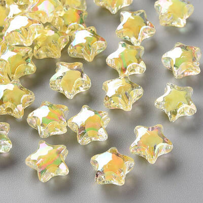 Transparent Acrylic Beads