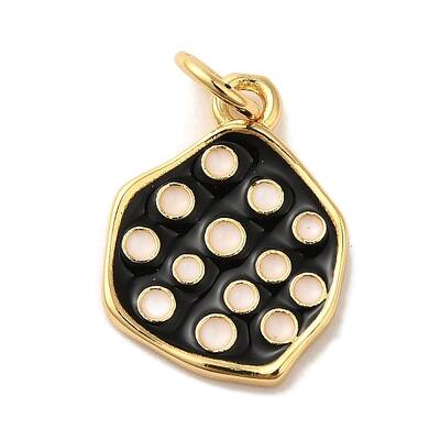 Brass Enamel Pendants