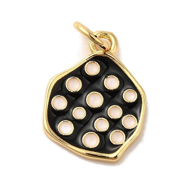 Brass Enamel Pendants