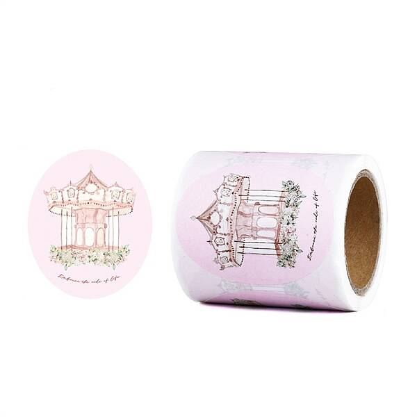 120Pcs Roll Stickers
