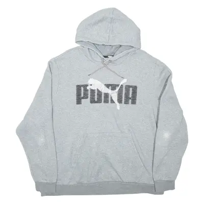 PUMA Mens Grey Hoodie 2XL