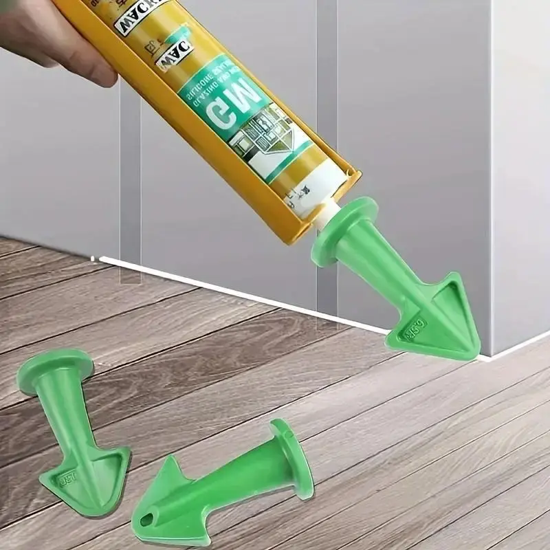 Caulking Nozzle, Portable & Easy to Use Tiling Accessories, Caulk Tools for Floor Tile & Grout & Sealing, Summer Essentials