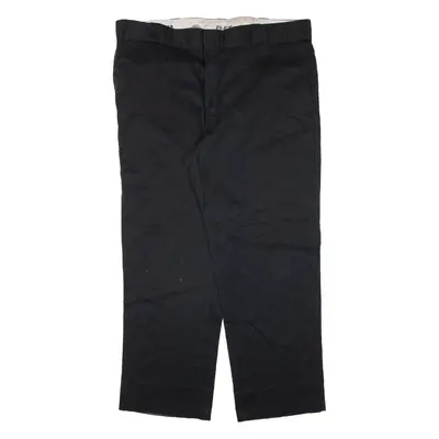 DICKIES 874 Workwear Mens Trousers Black Regular Straight W40 L28