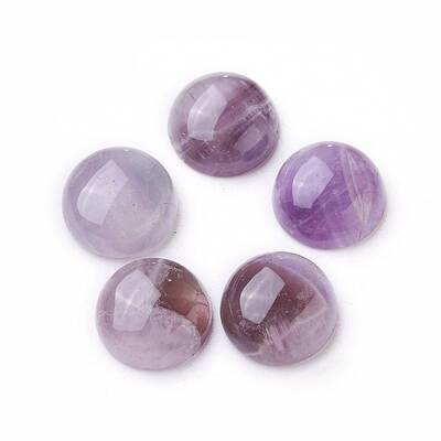 Natural Amethyst Cabochons