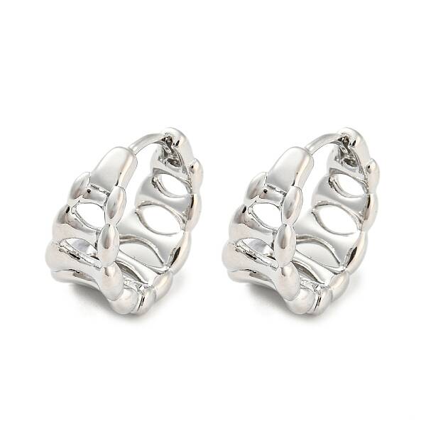 Brass Hoop Earrings
