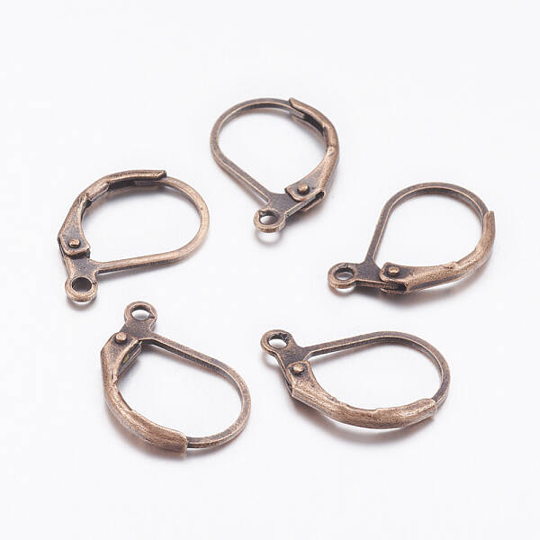 Brass Leverback Earring Findings