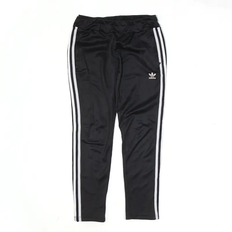 ADIDAS Track Pants Black Skinny Womens S W28 L27