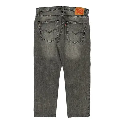 502 Levis Jeans - 34W 27L Grey Cotton Blend