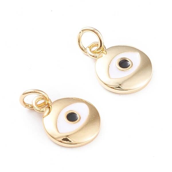 Brass Enamel Charms