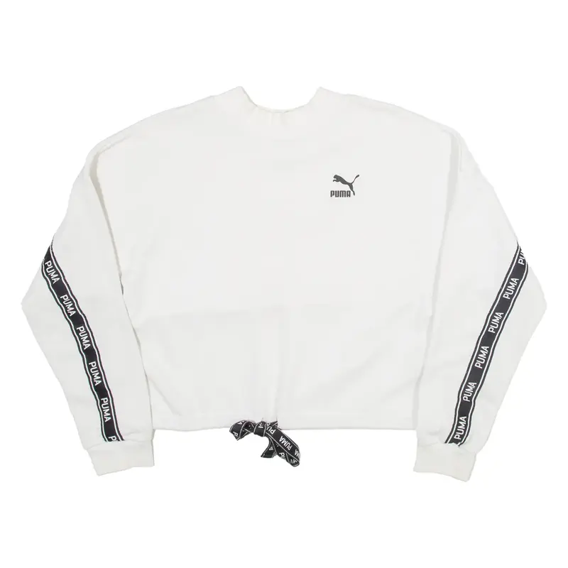 PUMA Womens Sweatshirt White M