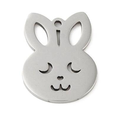Non-Tarnish 5Pcs 201 Stainless Steel Pendants