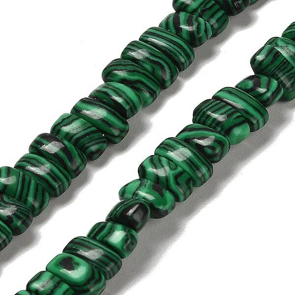 Synthetic Malachite Beads Strands