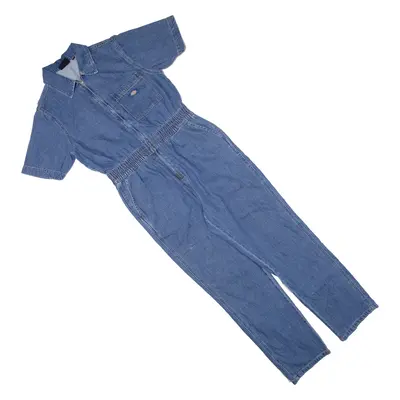 DICKIES Workwear Womens Boiler Suit Blue Regular Denim M W30 L28