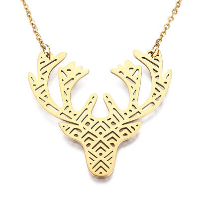 201 Stainless Steel Pendant Necklaces