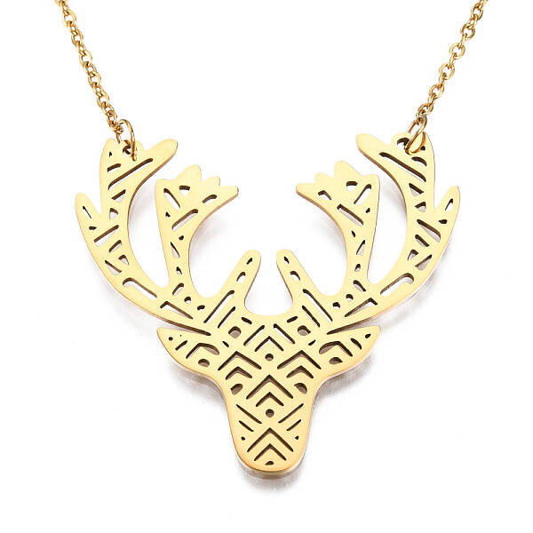 201 Stainless Steel Pendant Necklaces