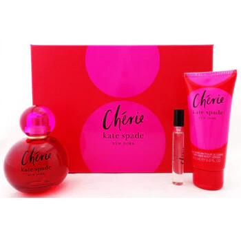 Kate spade Chérie gift set EDP 100 ml, miniature EDP 7.5 ml lotion 100 ml