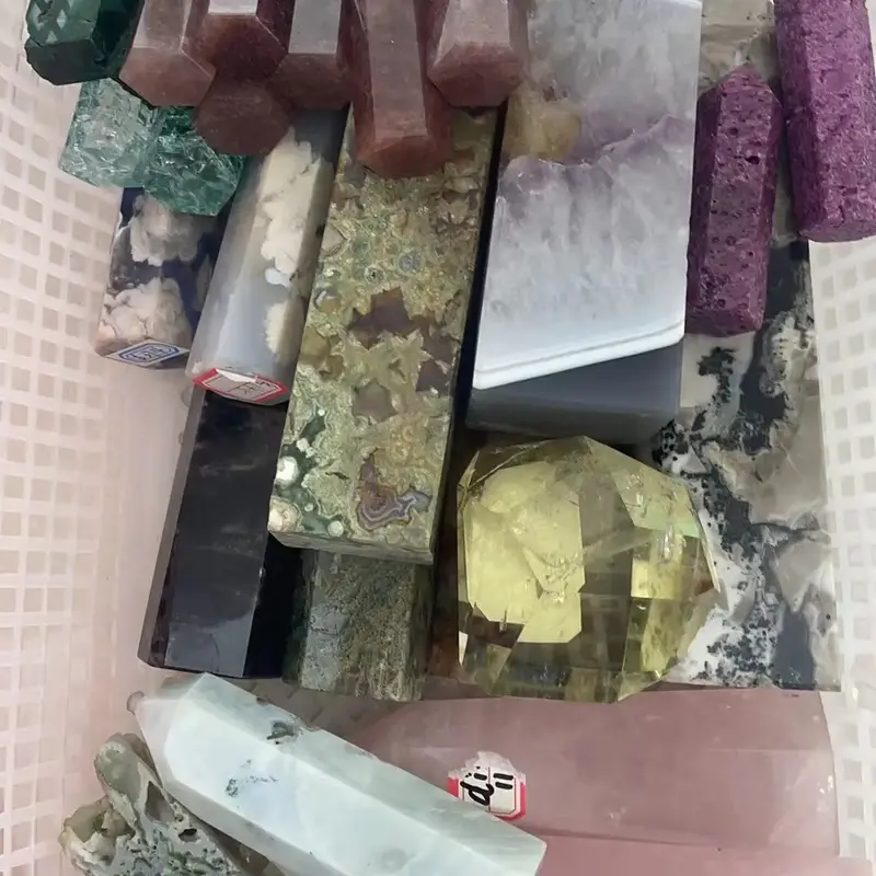 Natral selected crystal products