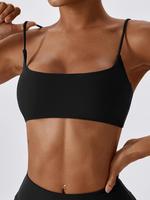 Women's Solid Wireless Sports Bra, Sporty Breathable Comfortable Bra, Ladies Sportswear for Exercise Yoga, Gym Clothing Valen...