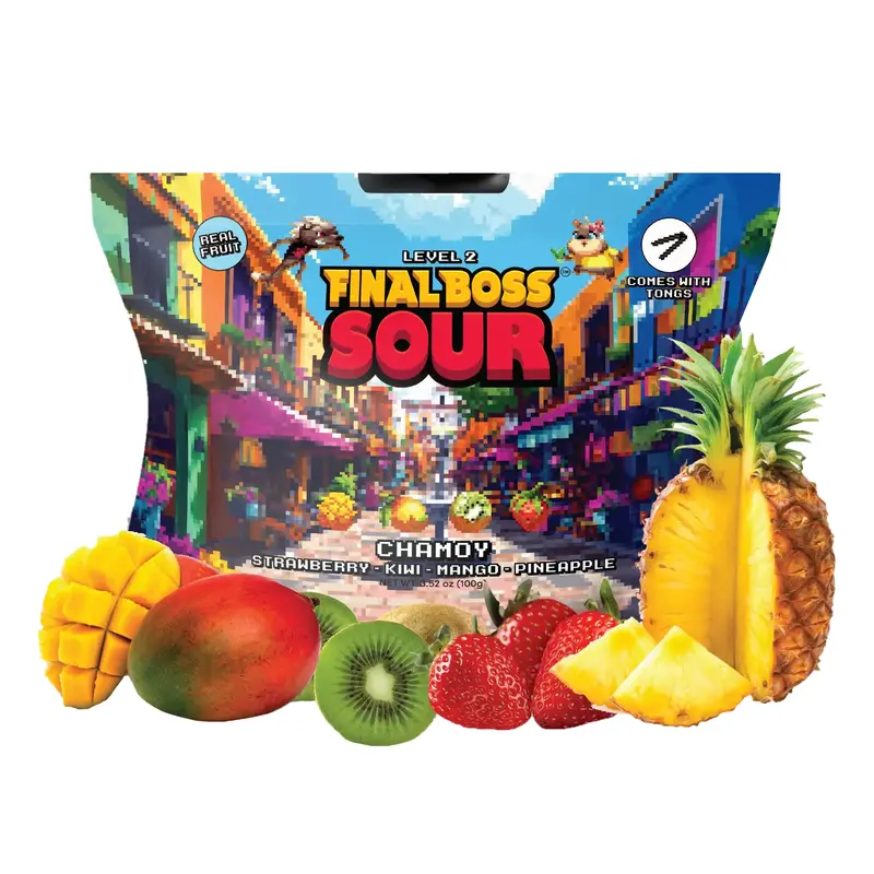 Final Boss Sour - Sour Chamoy + Tajin (Level 2) (1 or 4-Pack)