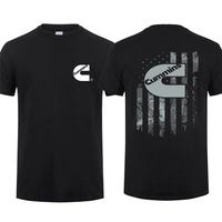 Cummins Diesel American Flag T-shirt For Fan, Diesel Lover Gift Top Menswear, Car Lover Tee, Made in USA