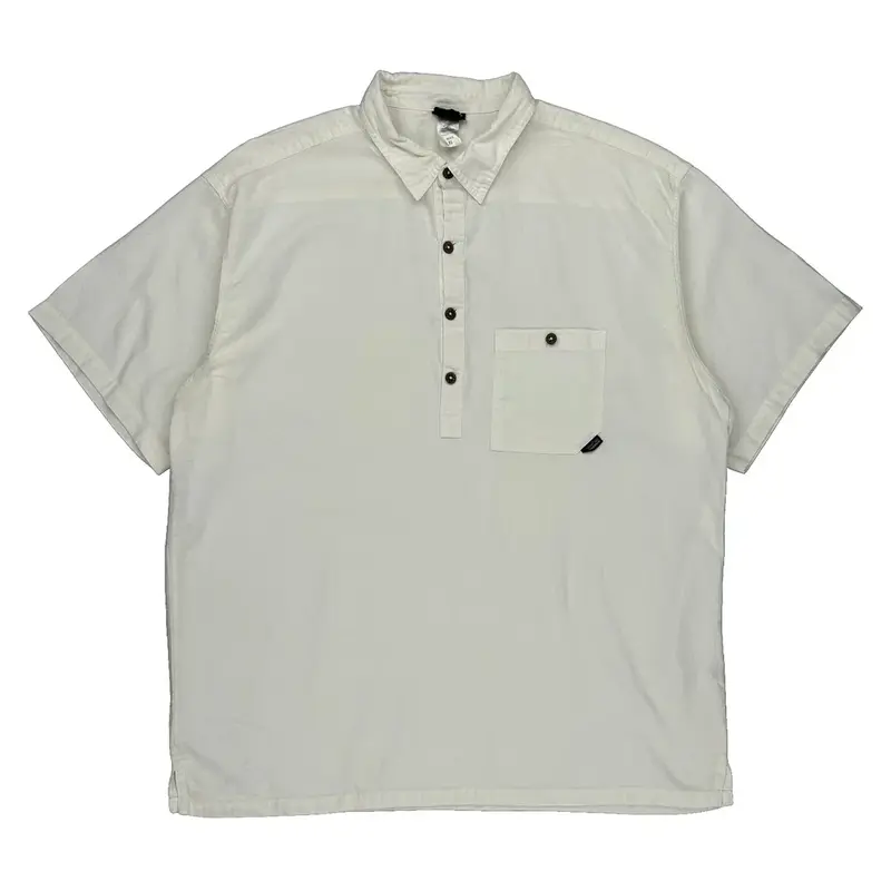 Patagonia Shirt - XL White Cotton