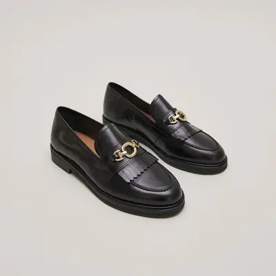 264- Delphes Cuir Noir | Color: NOIR | Size: 40